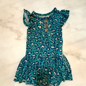 Posh Peanut Tali Leopard Bodysuit Twirl